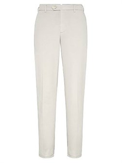 Удобные брюки Brunello Cucinelli из хлопкового габардина American Pima с итальянской посадкой и карманами 11028573