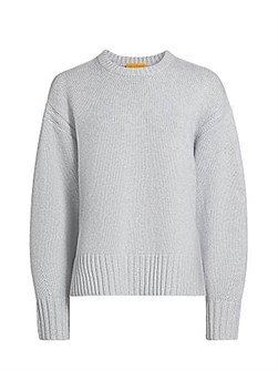 Guest in Residence Кашемировый свитер Cozy Crew с длинными рукавами и трикотажной резинкой 11021468