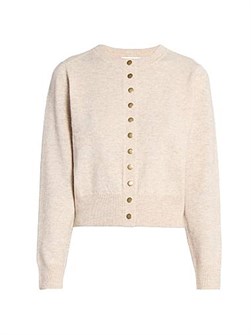 Кардиган-лонгслив Idesia из шерсти и кашемира с круглым вырезом и застежкой на пуговицы, Isabel Marant 11024789