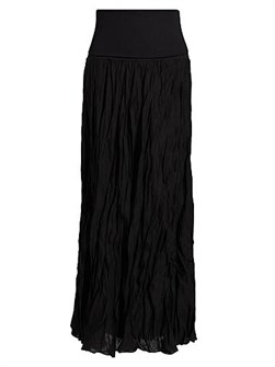 Макси-юбка Light And Sound от Johanna Ortiz с эластичным поясом из 100% льна 11026451