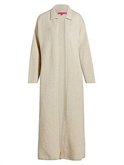 Кашемировый кардиган The Elder Statesman Pop Stitch с разложенным воротником, 100% кашемир 11024425