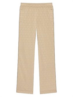 Штаны-джоггеры Givenchy из блестящего жаккардового полотна с монограммой, расслабленный крой, Италия 11027041