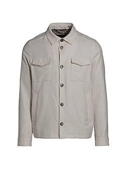 Куртка Herno из хлопкового микса с длинными рукавами и карманами, Италия 11027774