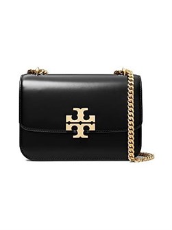 Tory Burch Квадратная кожаная сумка через плечо Small Eleanor с цепочкой и карманами 11027470