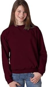 Детское худи Jerzees из флиса NuBlend, 8 унций, 50% хлопок/50% полиэстер, размер XL, цвет марун 10022365