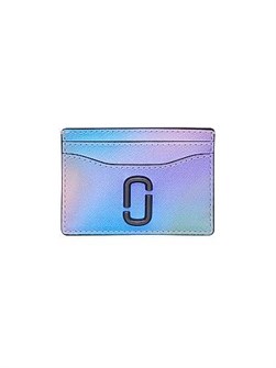 Marc Jacobs Кардхолдер и кошелек из сплит-кожи с четырьмя отделениями для карт и центральным отделением 11008178