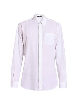 Футболка с эмблемой Balmain из мягкого хлопка, лонгслив с накладным карманом и скрытой застежкой, Италия 11009230