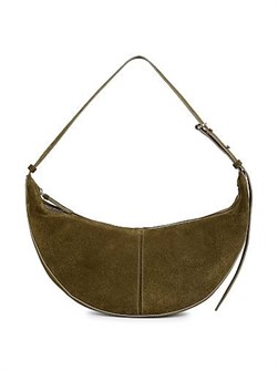 Proenza Schouler Сумка Slide через плечо из мягкой замши с регулируемым ремешком и одним внутренним карманом 11019949