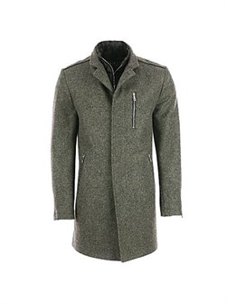 Пальто Peacoat Maceoo из итальянских тканей с подкладкой для комфортного тепла и немецкой строчкой 11029941