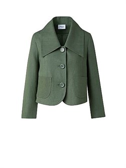 Akris punto Linen Three-Button Jacket 11018665