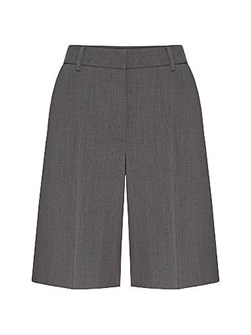 Шерстяные шорты-бермуды из активной габардины Valentino Garavani с застежкой на молнии, Италия 11019334