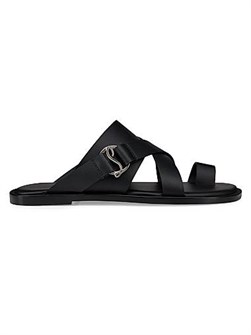 Мюли из телячьей кожи Mooncross от Christian Louboutin, производства Испания 11015352