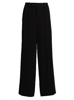 Штаны Weyes из крепа прямого кроя от Proenza Schouler с поясом и карманами, 70% триацетат/30% полиэстер 11019789