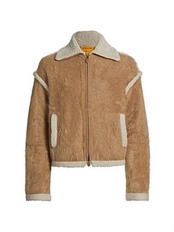 Кашемировый бомбер Grizzly от Guest in Residence с разваренными воротником и длинными рукавами 11022791