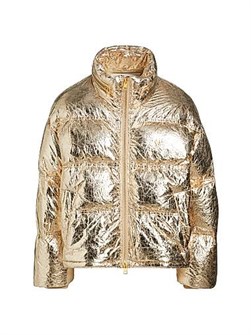 Пуховик с капюшоном Ami De Coeur от AMI Paris с длинными рукавами, 90% полиэстер 11013770