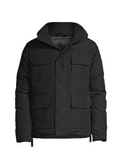 Пальто Maitland Black Label от Canada Goose из водоотталкивающего материала Arctic Tech® с утиным пухом и съемным капюшоном 11016979