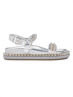 Плоские кожаные сандалии Pyrabizz от Christian Louboutin, изготовленные в Испании 11013788