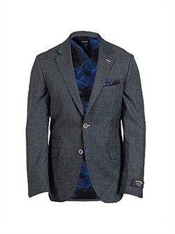 Блейзер Socrate Evo Resistance Maceoo с карманом для телефона и встроенным платком из итальянских тканей 11015172