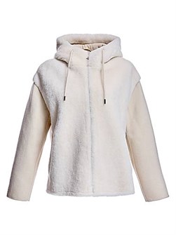 Maximilian Shearling Lamb and Wool Jacket 11028094