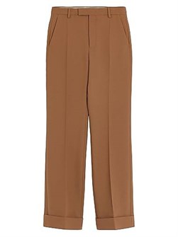 Брюки из нейлонового габардина Valentino Garavani с манжетами, 100% полиэстер, Италия 11012559