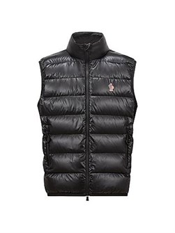 Пуховик Moncler Grenoble для активного отдыха с 90% пуховым наполнителем и сетчатыми вставками 11014466