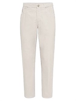 Брюки Italian fit из хлопкового вельвета с пятью карманами от Brunello Cucinelli, 100% хлопок, произведено в Италии 11016295