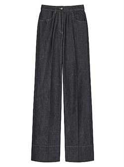 Джинсы прямого кроя Givenchy из денима с классической посадкой и вышивкой на спине, 100% хлопок 11026840