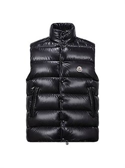 Нейлоновый пуховой жилет Tibb от Moncler с застёжкой-молнией и карманами 11015781