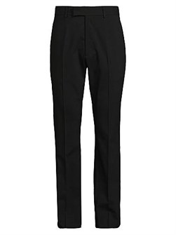 Штаны с клешем Kick-Flare из шерсти и нейлона Amiri с кнопками на щиколотках и карманами, Италия 11031036