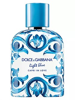 Dolce &amp, Gabbana Парфюмированная вода Light Blue Capri In Love Pour Homme с пряными нотами черного перца, зеленого инжира и пачули 10043346