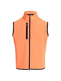 Жилет RLX Ralph Lauren из легкого эластичного хлопкового сетчатого материала с передней застежкой-молнией 10042345