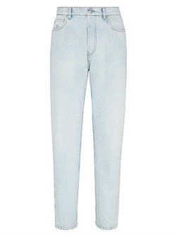 Джинсы Brunello Cucinelli с пятью карманами и классической посадкой из 100% итальянского хлопка 11030294