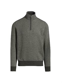 Loro Piana Кашемировый пуловер Mezzocollo Roadster с планкой на молнии, Италия 11030425