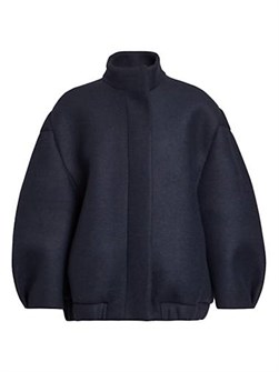 Куртка Voles с опущенными плечами и воротником-стойкой от Dries Van Noten с боковыми карманами 11014088