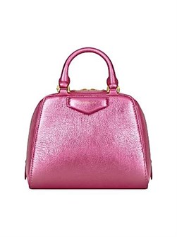 Givenchy Микро-сумка Antigona Cube из ламинированной овчины с плечевым ремешком, 6.69',', x 5.51',', x 4.33',', 11008503