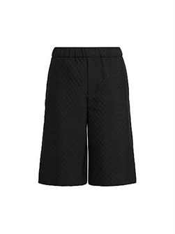 Шорты Skull Jacquard McQueen с эластичным поясом и карманами, произведены в Италии, 78% вискоза 11024822