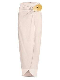 Silvia Tcherassi Adrianne Satin Maxi Skirt 11009062