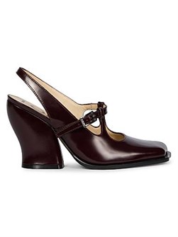 Кожаные сандалии Onda от Loewe с квадратным носком и устойчивым каблуком 11018121