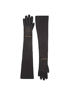 Lanvin Melodie Leather Gloves 11010717