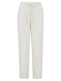 Брюки Moncler из смеси шерсти и кашемира с эластичным поясом и завязками 11030048