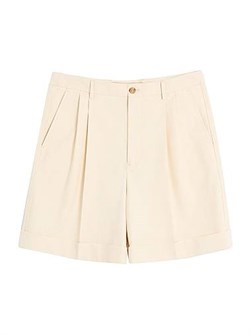 Бермуды из хлопкового канваса Valentino Garavani с манжетами, стандартного фасона, 100% хлопок 11012616