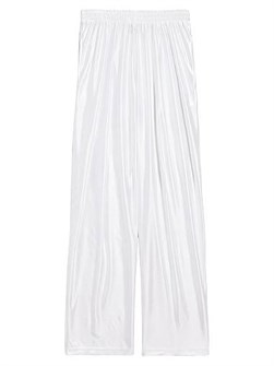 Широкие спортивные трикотажные брюки с эластичным поясом и карманами от Balenciaga, производство Португалия 11015086