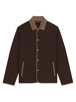 Givenchy Удлинённый жакет с утеплителем и монограммой 72, классический воротник, Италия 11025455