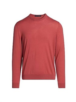 Лонгслив из шерсти Kiton 100% шерсть, Италия, с круглым вырезом 11013909