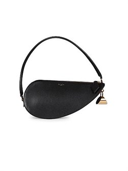 Alaia Кожаная сумка Le Demi-Coeur с верхней молнией и ручкой, Италия 11018762