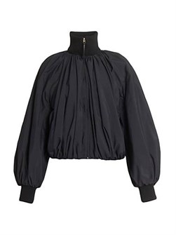 Объемная куртка Le Bomber Pallone с высоким воротником от Jacquemus, 96% полиамид 11014422