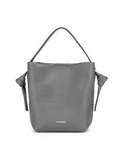 Jil Sander Сумка-хобо Mini Knot из натуральной кожи, с джутовой и хлопковой отделкой и плечевым ремешком 11024625