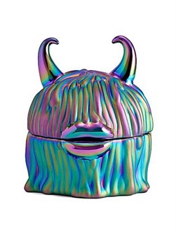 L',Objet Диско-бокс Haas Lynda, 4 фарфоровые тарелки ручной мойки, диаметр 14 см, высота 16,5 см 11021543