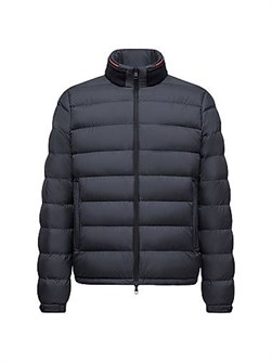 Утепленная куртка-пуховик от Moncler с капюшоном и молнией 11016355