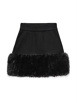 Юбка-свитшот Prada с эластичным поясом и боковыми карманами, без подкладки, 62% хлопок, 38% нейлон 11028380